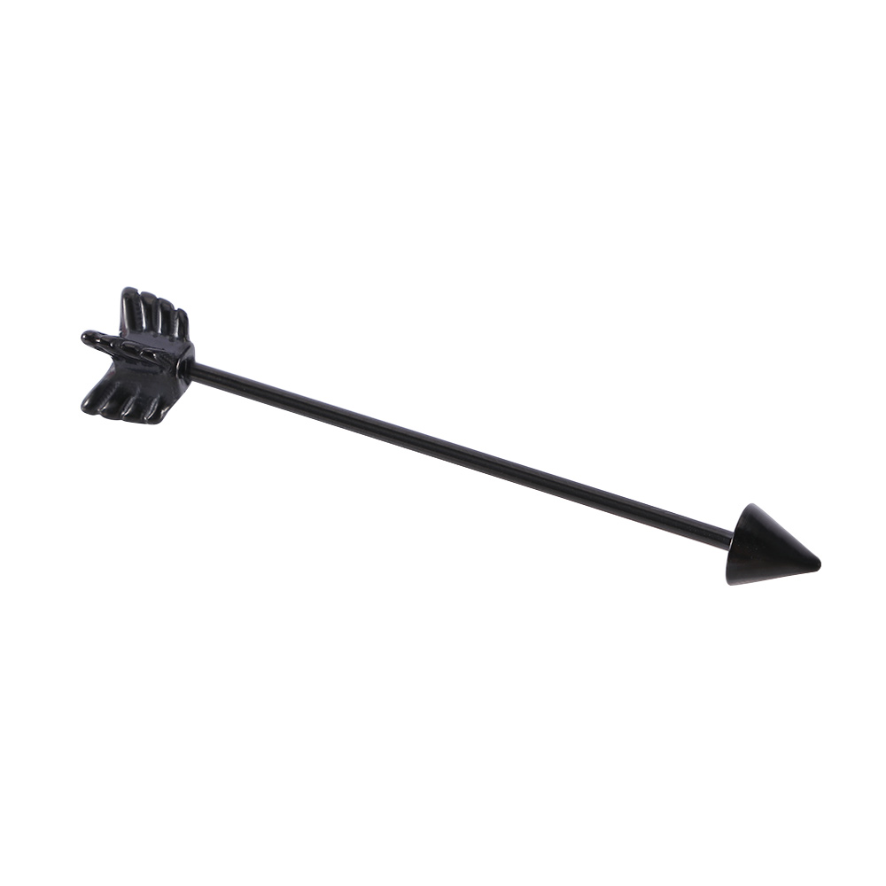 Industrial Barbell Long - Long Screw Stainless Steel Industrial Barbell