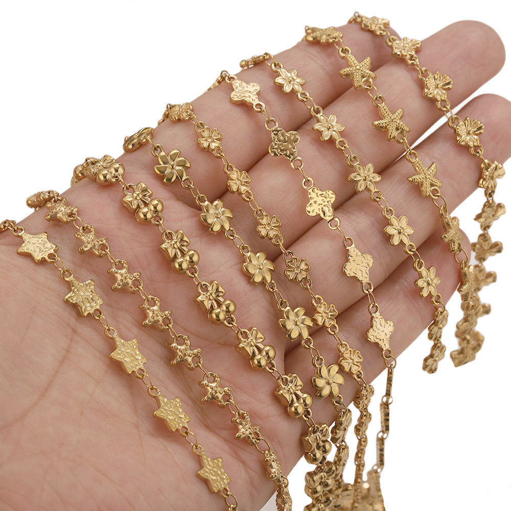 1Meter Stainless Steel Flower  - Body Jewelry In Bulk review and price