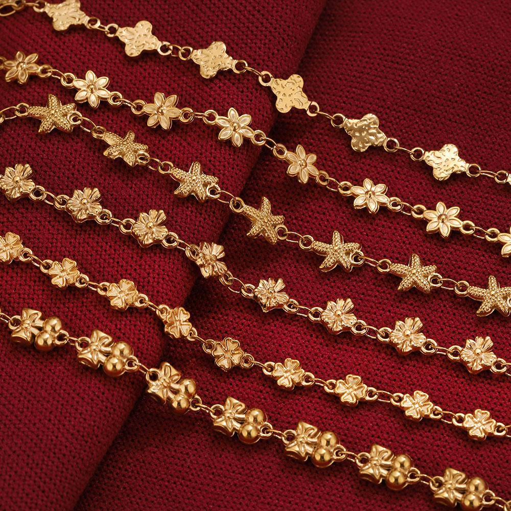 1Meter Stainless Steel Flower  - Body Jewelry In Bulk review and price