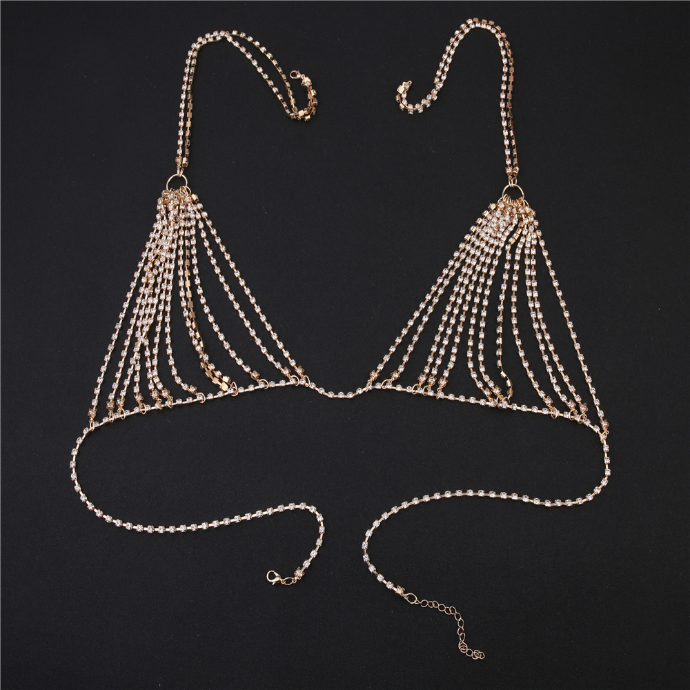 Luxury Heart Crytal Bikini Bod - Body Jewelry Harness review and price