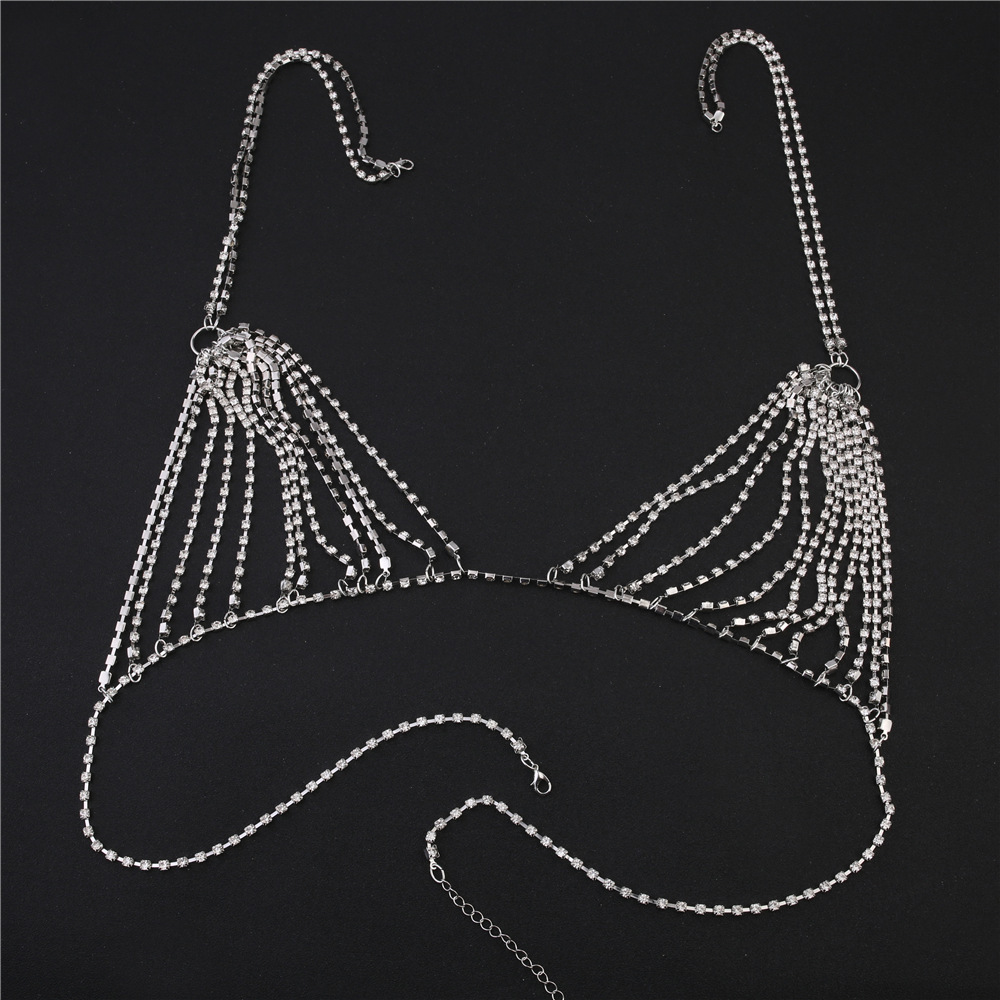 Luxury Heart Crytal Bikini Bod - Body Jewelry Harness review and price