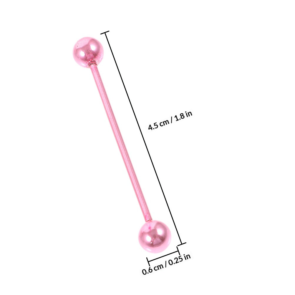 2Pcs Ear Cartilage Piercing St - Industrial Barbell Long review and price