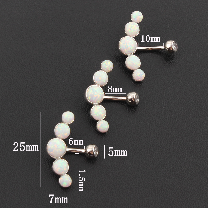 Belly button ring 925 sterling - Body Jewelry Materials review and price