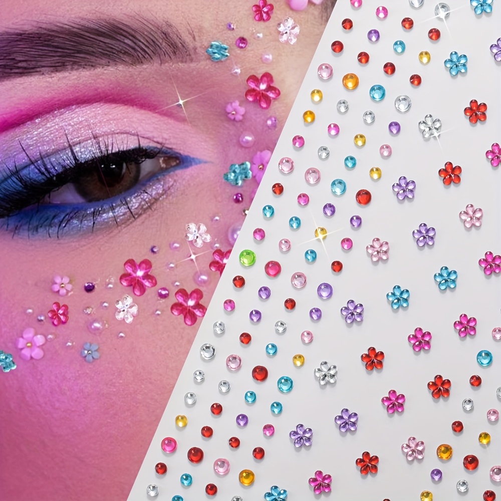 1 Sheet Colorful Shiny Rhinest - Body Jewelry Art review and price