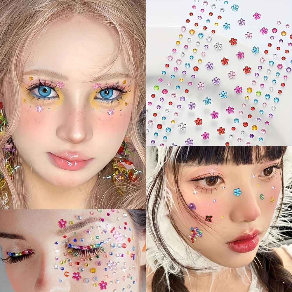 1 Sheet Colorful Shiny Rhinest - Body Jewelry Art review and price