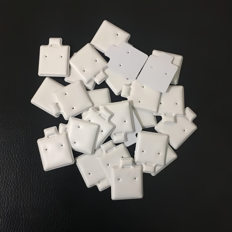 100Pcs White Earring Display C - Body Jewelry Display review and price