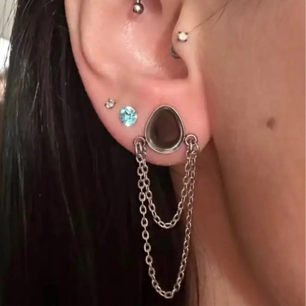 Osbourney 2PCS Stainless Steel - Body Jewelry Ear Gauges review and price