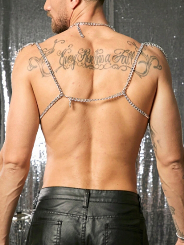 Tassels Chain Body Shoulder Se - Body Jewelry Harness review and price