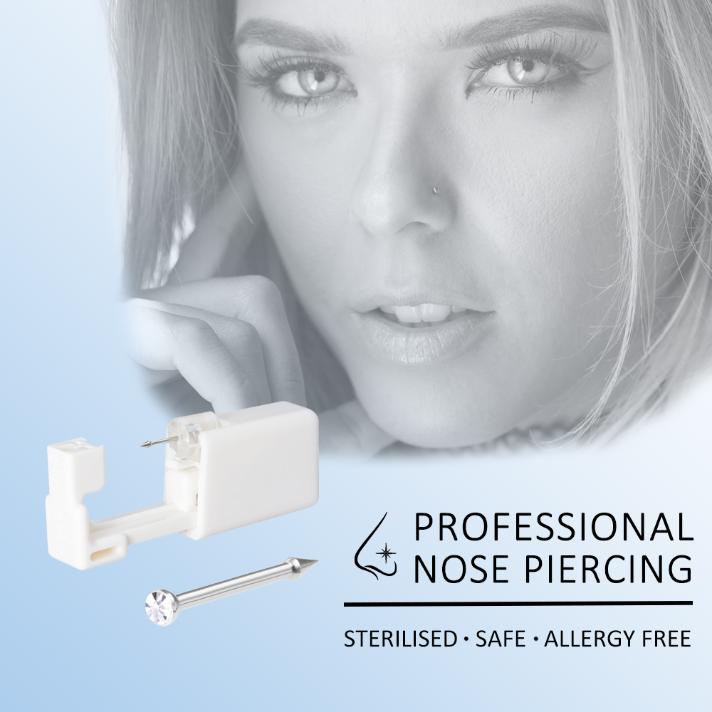 6/12Pcs Disposable Self Nose P - Body Jewelry Factory review and price