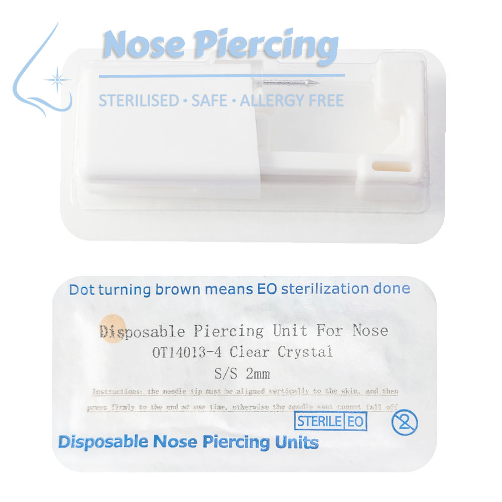 6/12Pcs Disposable Self Nose P - Body Jewelry Factory review and price