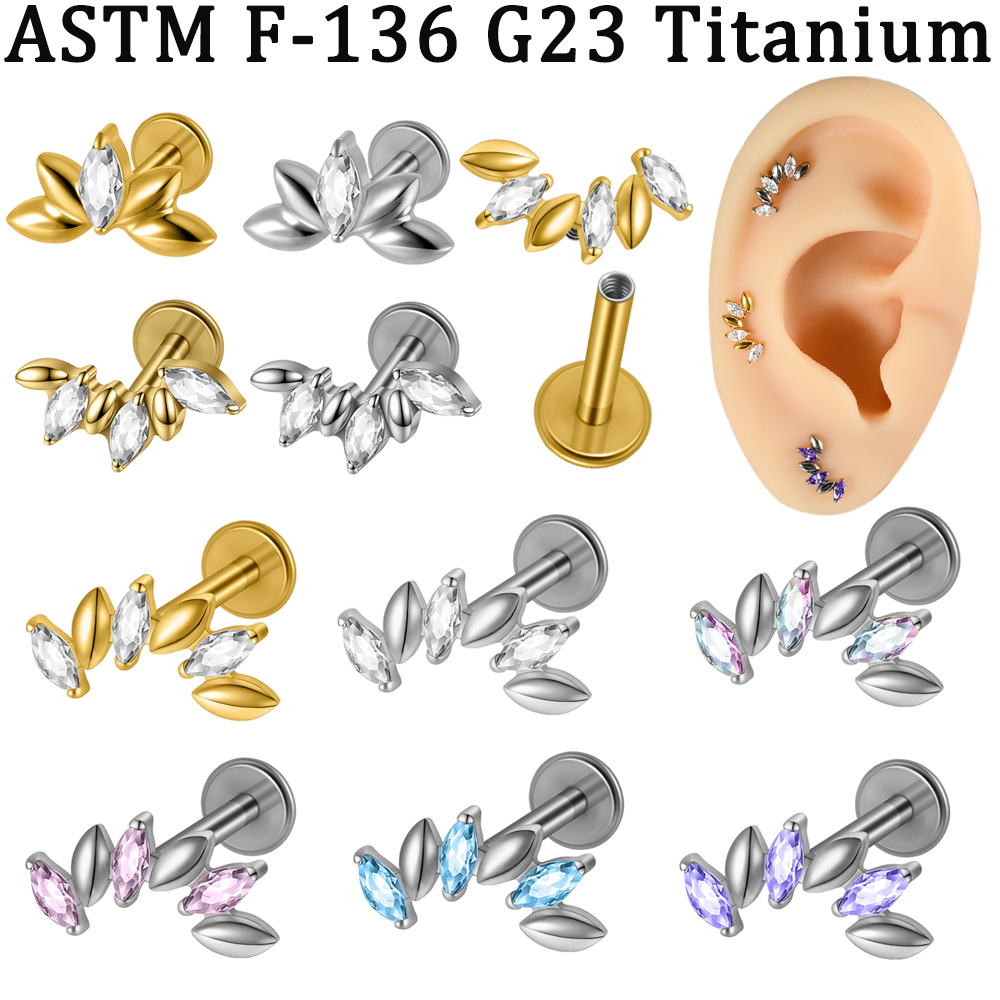 5-1PCs CZ 5/6 Marquise Lip Lab - Body Jewelry Implants review and price