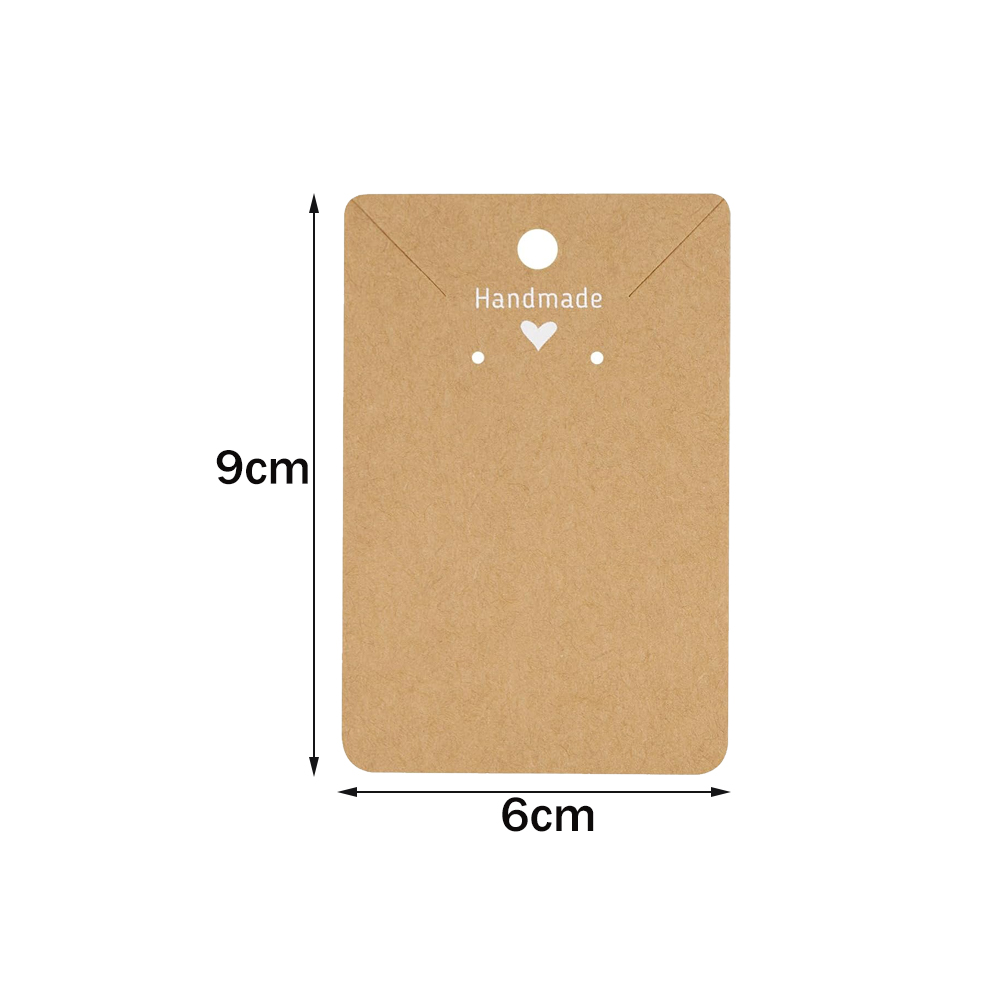 50pcs 6x9cm Handmade With Love - Body Jewelry Display review and price