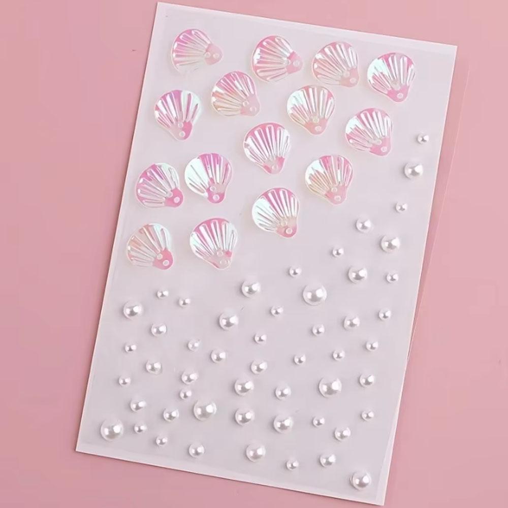 1Sheet Iridescent Shell Mixed  - Body Jewelry Art review and price