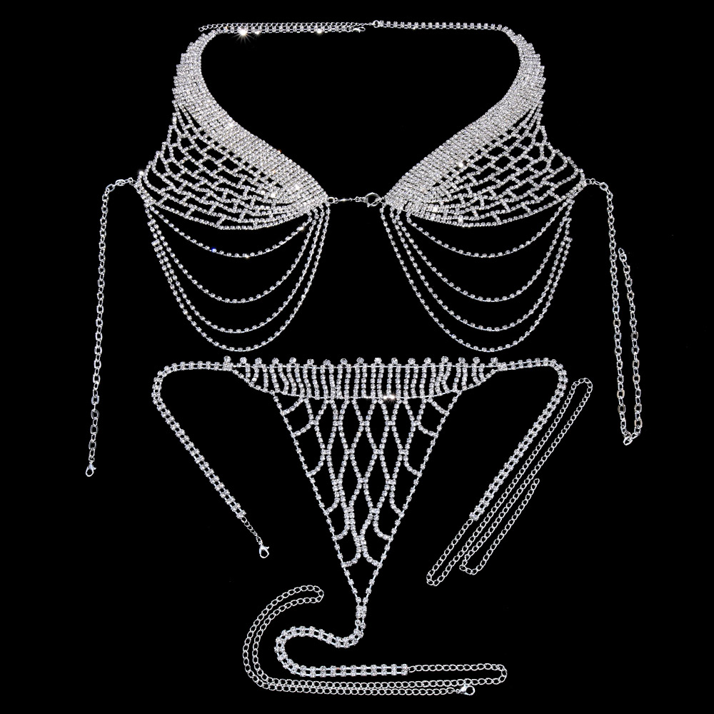 Stonefans Tassel Underwear Rhi - Body Jewelry Harness review and price