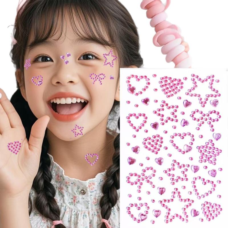 1 Sheet Colorful Self Adhesive - Body Jewelry Art review and price