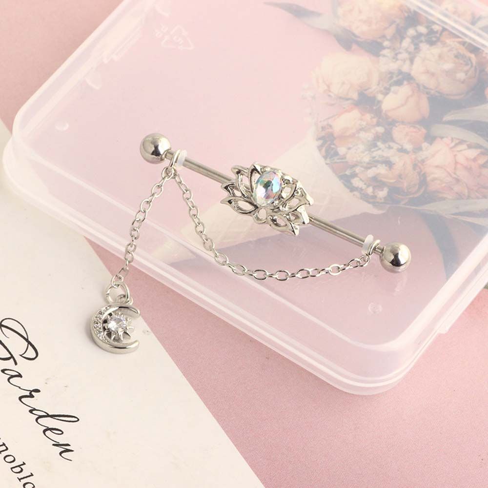 Girls Gift Piercing Jewelry He - Industrial Barbell Long review and price