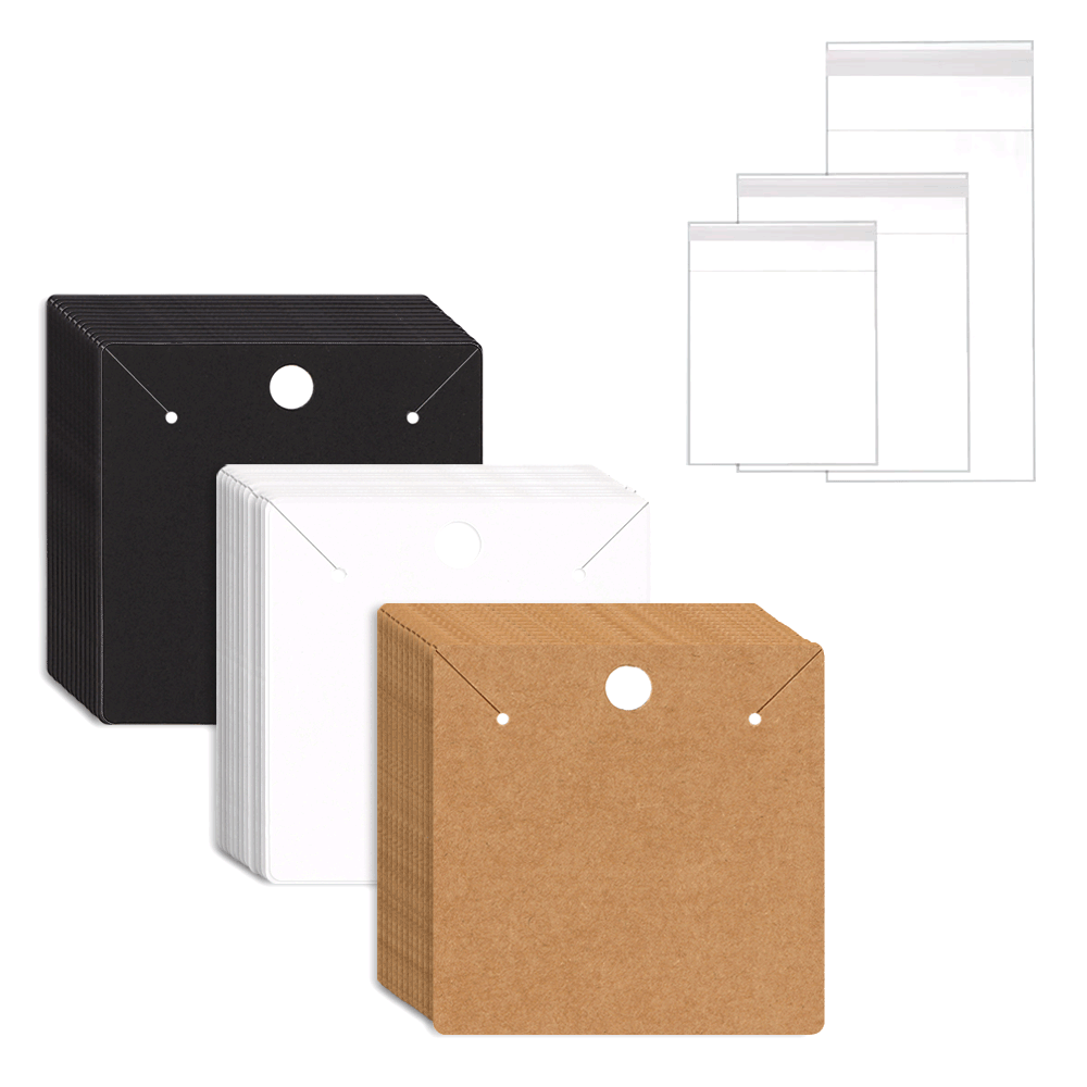 50/100pc 7x7cm Paper Cardboard - Body Jewelry Display review and price