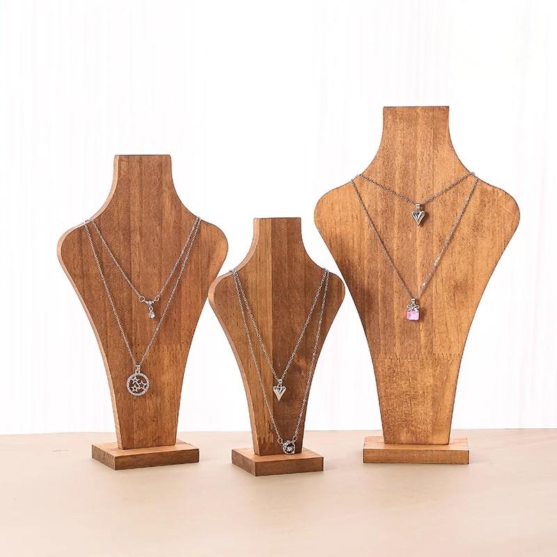 Walnut Wood Detachable Mannequ - Body Jewelry Display review and price