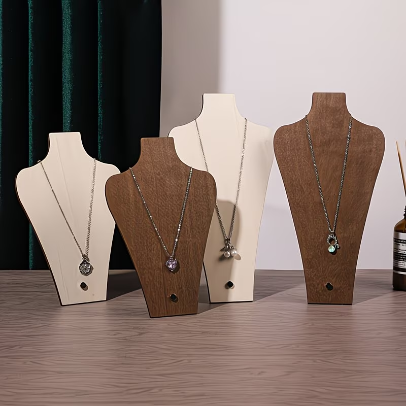 Walnut Wood Detachable Mannequ - Body Jewelry Display review and price