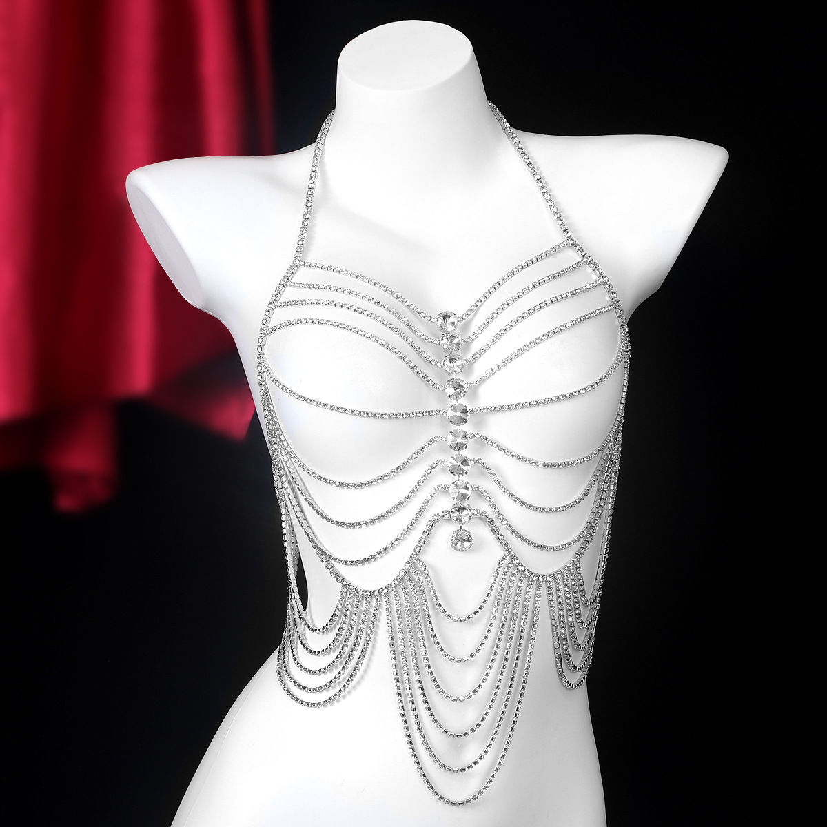 Luxurious Stripe Tassels Retro - Body Jewelry Art review and price