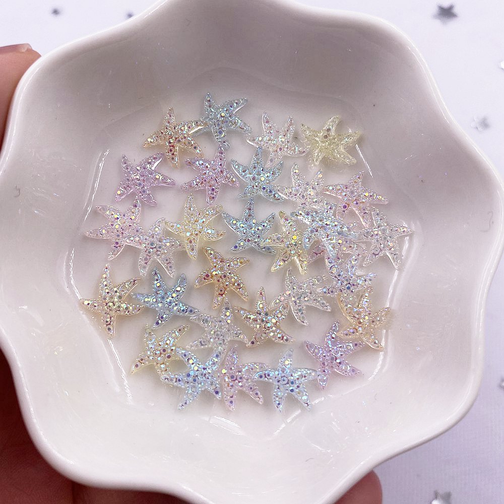 10mm Mini Shiny Star Nail Art  - Star Flat Back review and price