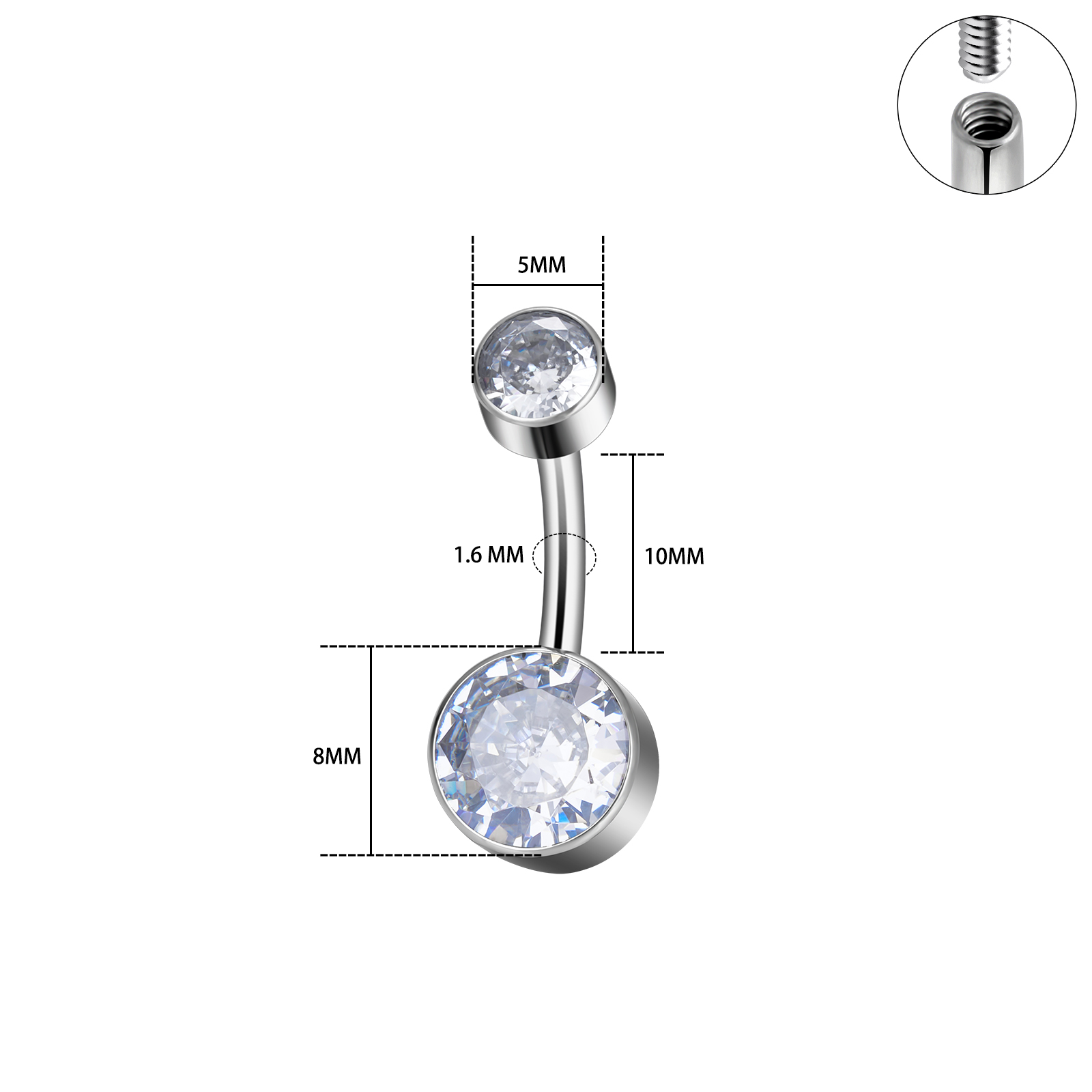 Implant Grade G23 Titanium 14G - Body Jewelry Implants review and price
