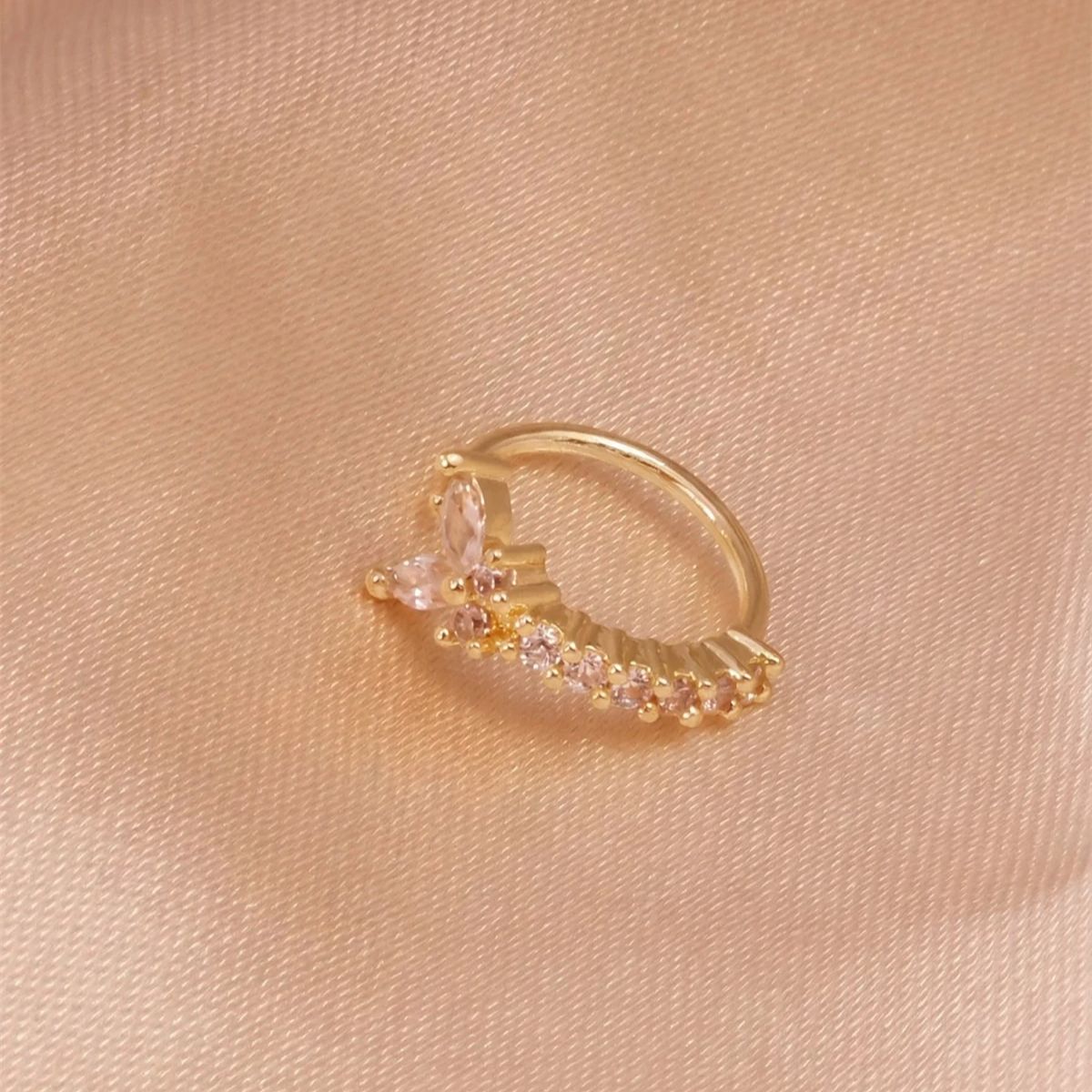 1PC Y - Shape Design No Pierci - Body Jewelry Nose Ring review and price