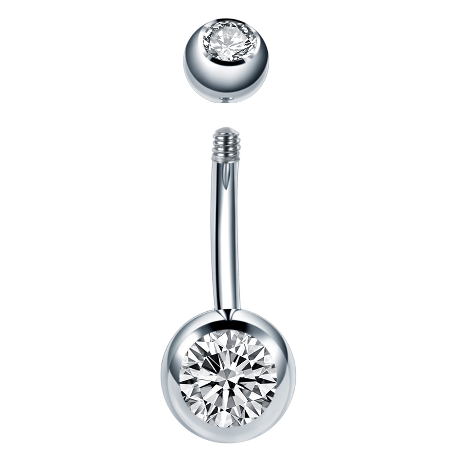 10Pcs/lot G23 Titanium Belly B - Belly Bar Titanium review and price