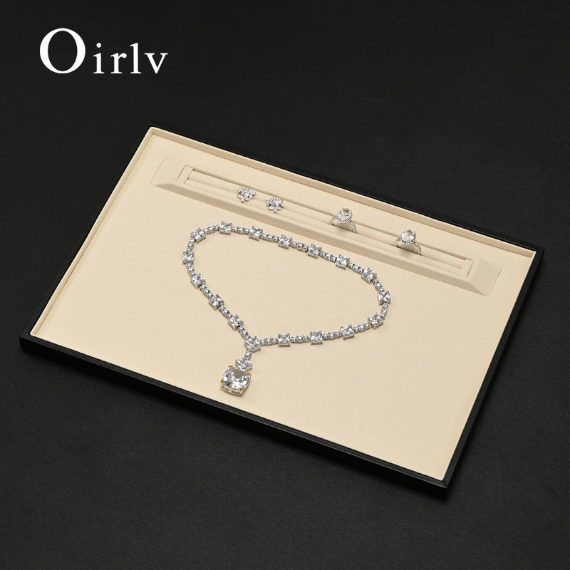 Oirlv Leather Jewelry Tray Rin - Body Jewelry Display review and price