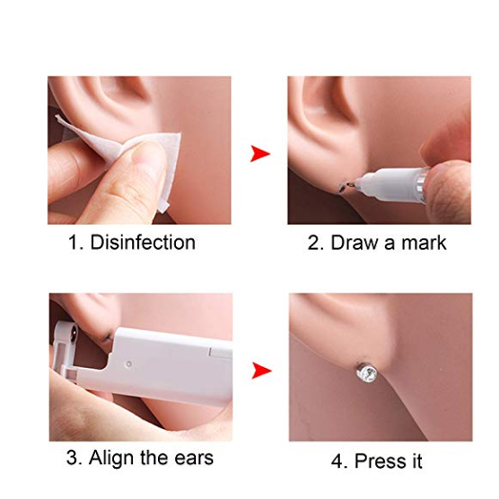 1PC Disposable Sterile Ear Pie - Body Jewelry Factory review and price