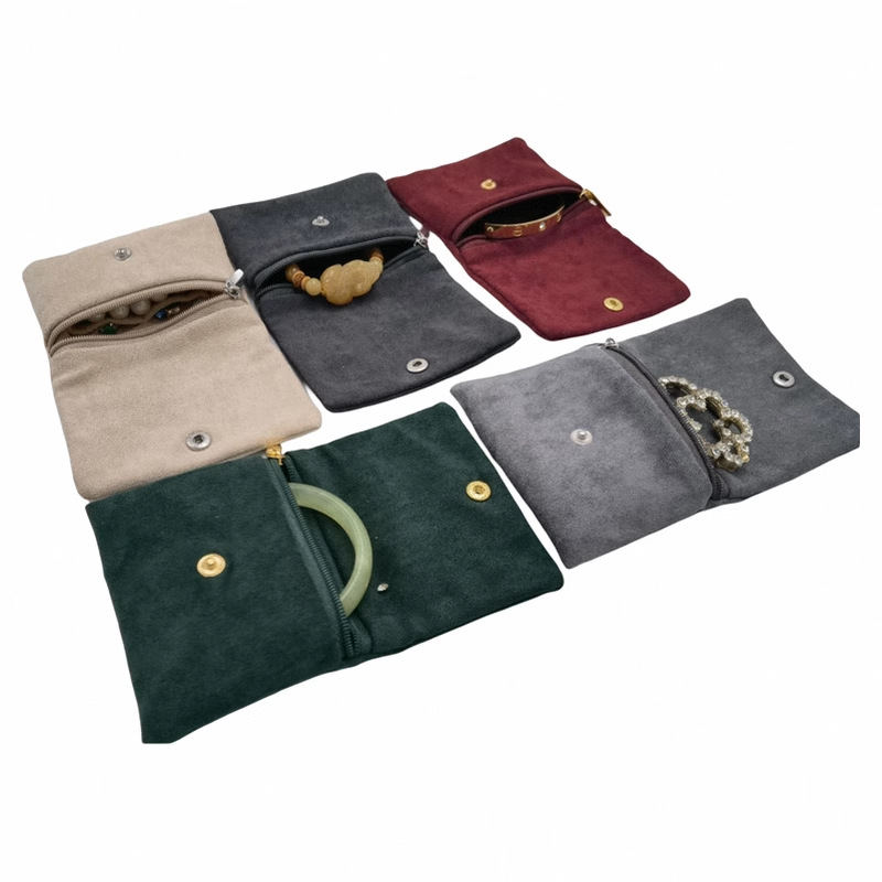 Velvet Jewellery Pouch Snap Zi - Body Jewelry Display review and price