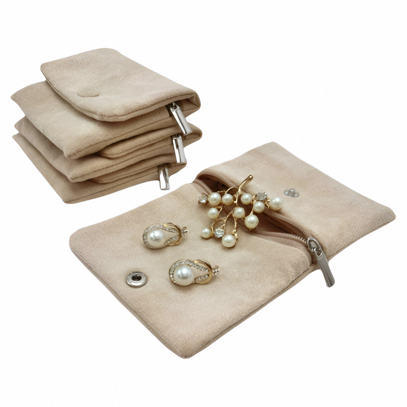 Velvet Jewellery Pouch Snap Zi - Body Jewelry Display review and price