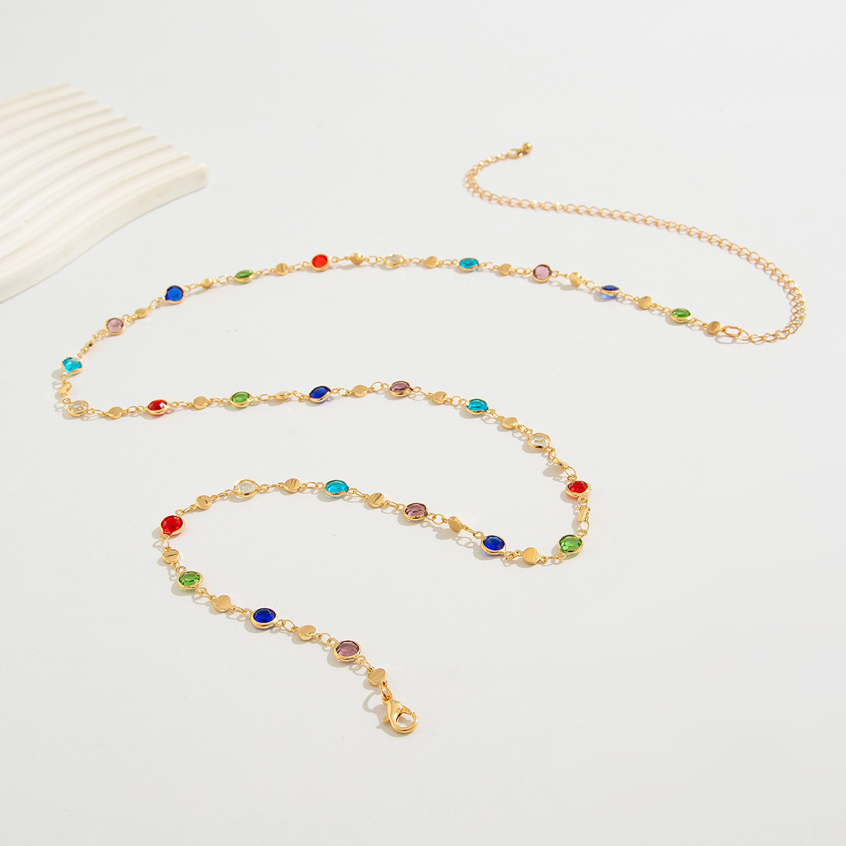 Simple Colorful Geometric Crys - Body Jewelry In Bulk review and price