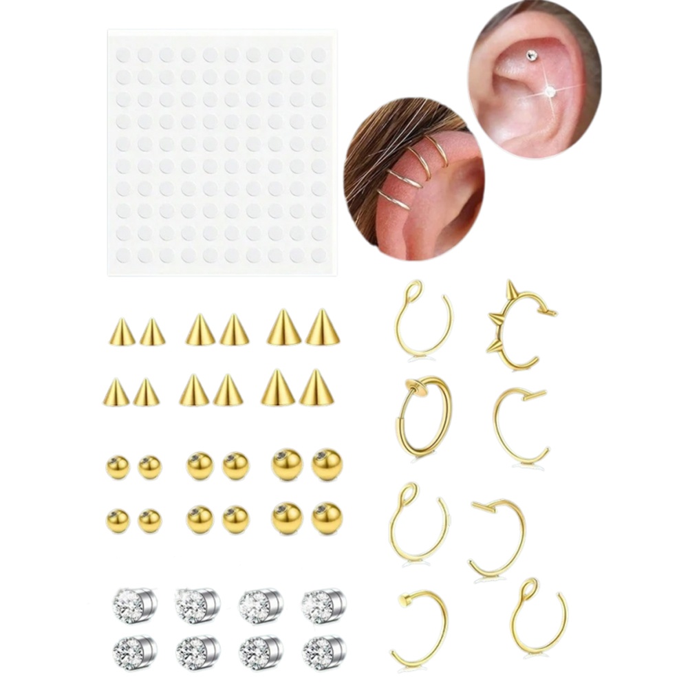 Fake Nose Rings Fake Septum Fo - Body Jewelry Nose Ring review and price