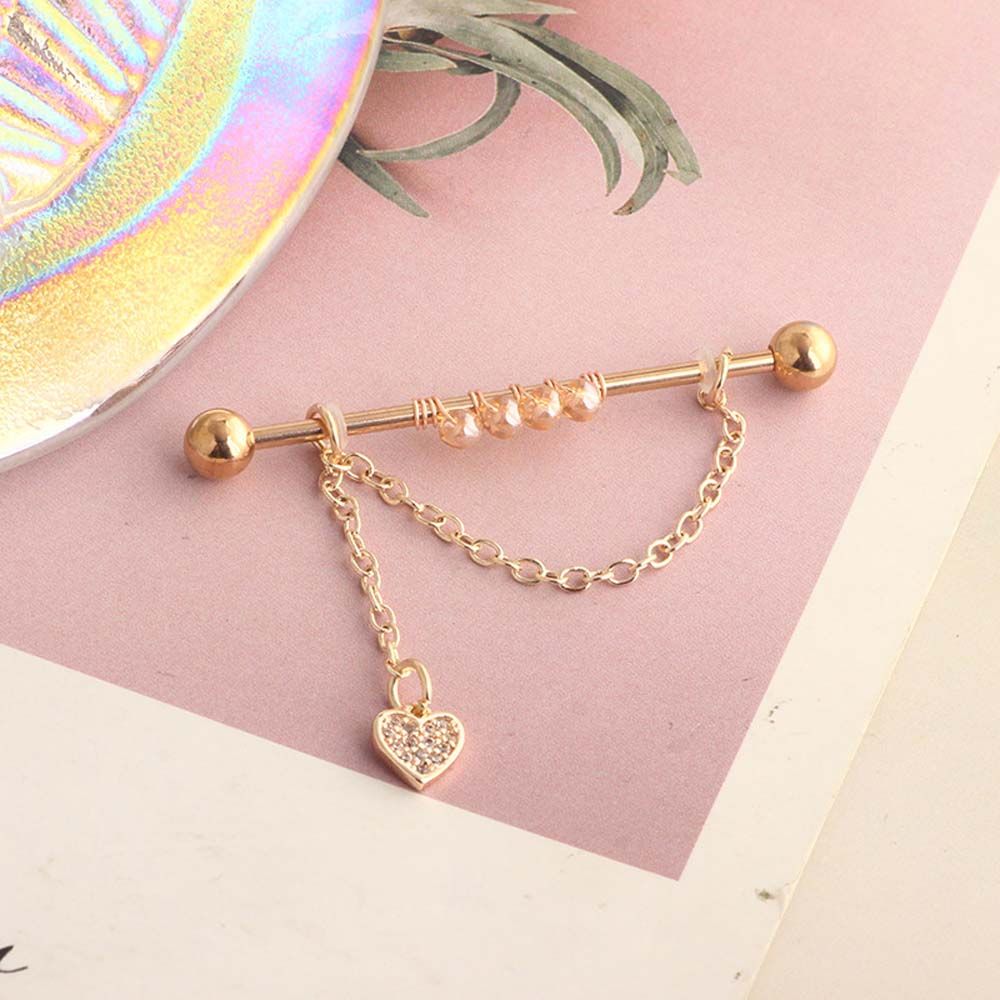 Barbell Earrings Girls Gift Ar - Industrial Barbell Long review and price