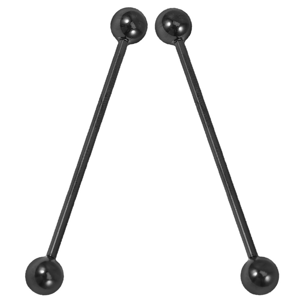 2Pcs Ear Cartilage Needles Sta - Industrial Barbell Long review and price