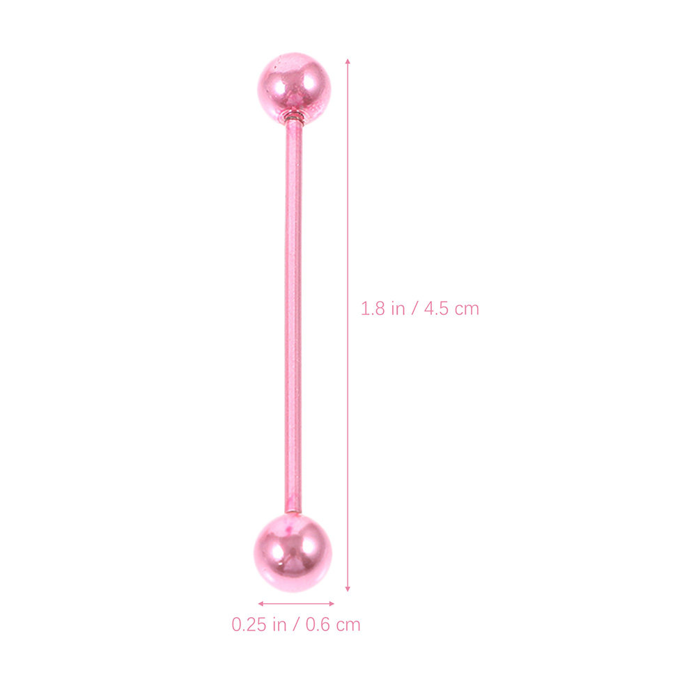 2Pcs Ear Cartilage Needles Sta - Industrial Barbell Long review and price
