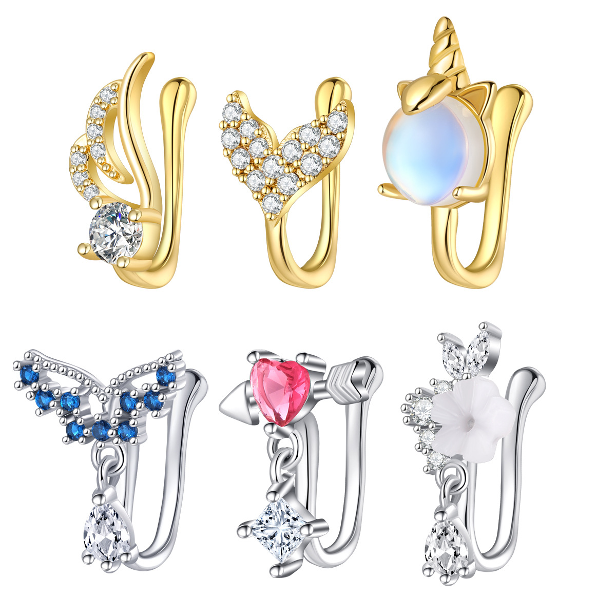 Fake Nose Piercing Jewelry Hig - Body Jewelry Nose Ring review and price