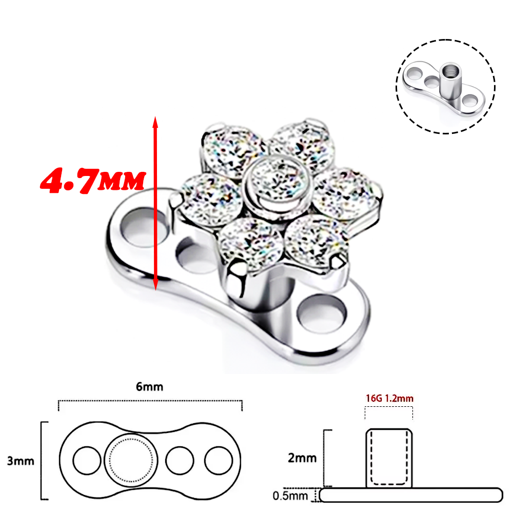 F136 Titanium Alloy High-Quali - Body Jewelry Implants review and price