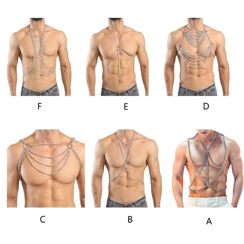 Y5GC Punk Body Chain Harness f - Body Jewelry Harness review and price