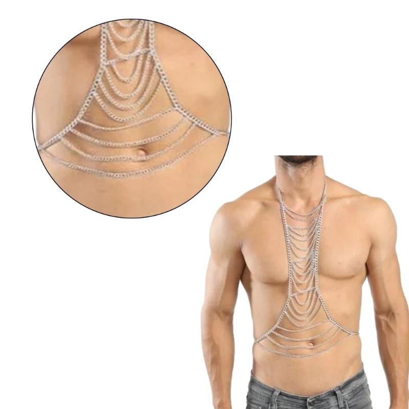Y5GC Punk Body Chain Harness f - Body Jewelry Harness review and price