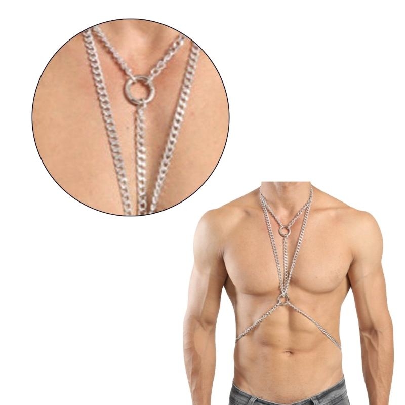 Y5GC Punk Body Chain Harness f - Body Jewelry Harness review and price