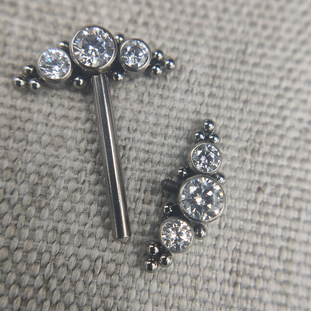14G Implant Grade Titanium AST - Body Jewelry Implants review and price