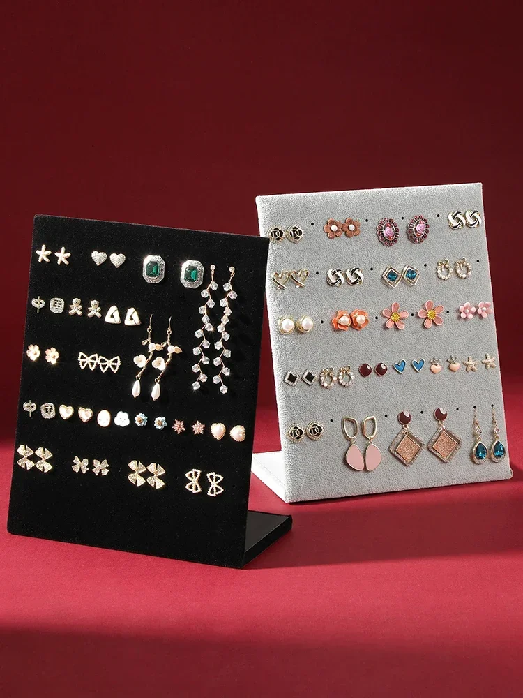 Velvet Earring Display Rack, L - Body Jewelry Display review and price