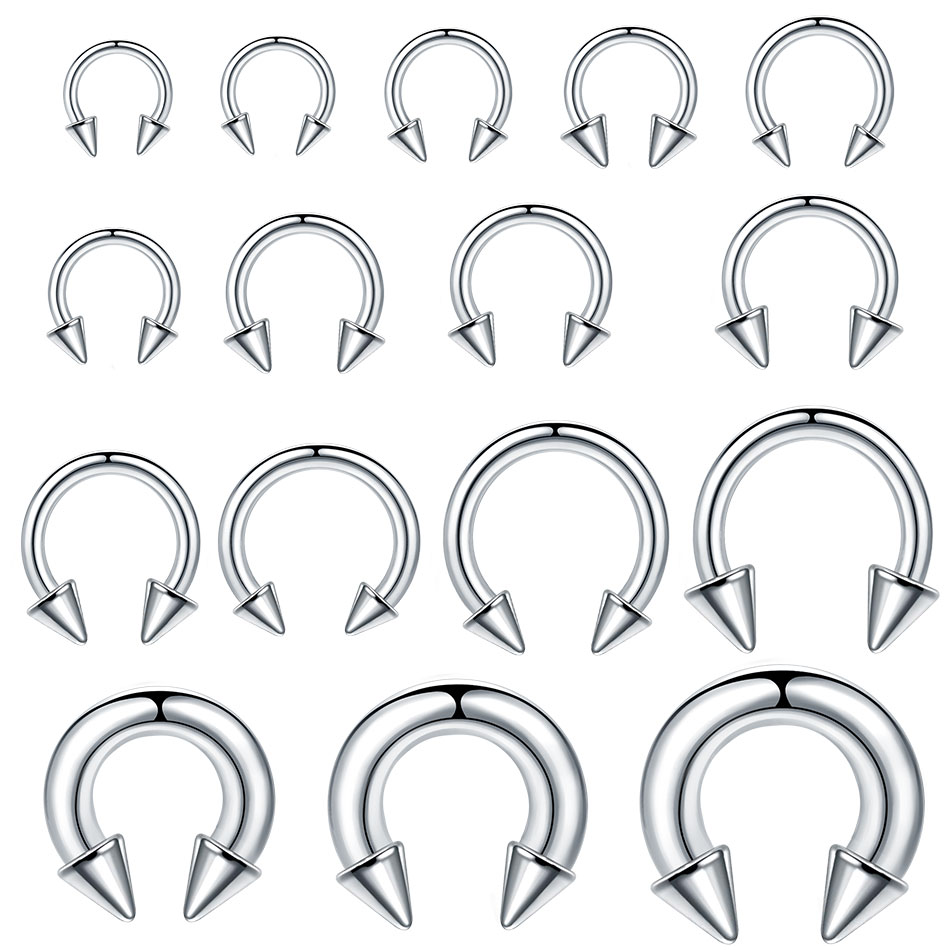 1PC Stainless Steel Big Size H - Body Jewelry Ear Gauges review and price