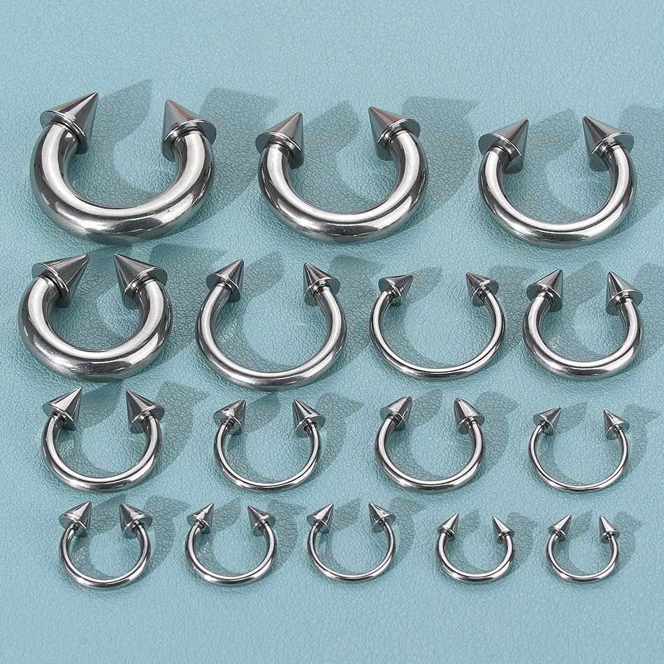 1PC Stainless Steel Big Size H - Body Jewelry Ear Gauges review and price