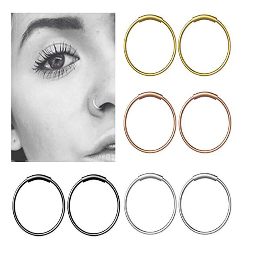 3pcs/lot 316L Surgical Steel S - Body Jewelry Nose Ring review and price