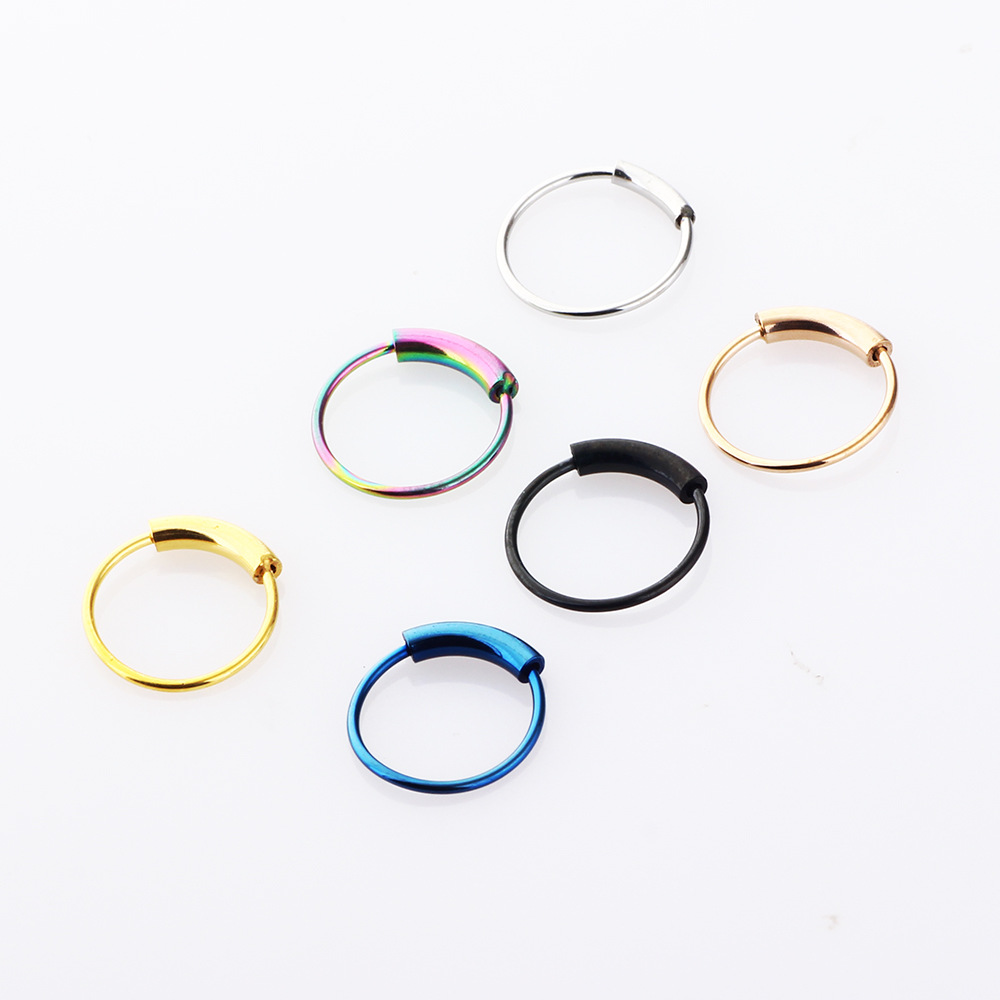 3pcs/lot 316L Surgical Steel S - Body Jewelry Nose Ring review and price