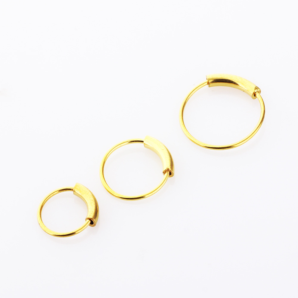 3pcs/lot 316L Surgical Steel S - Body Jewelry Nose Ring review and price
