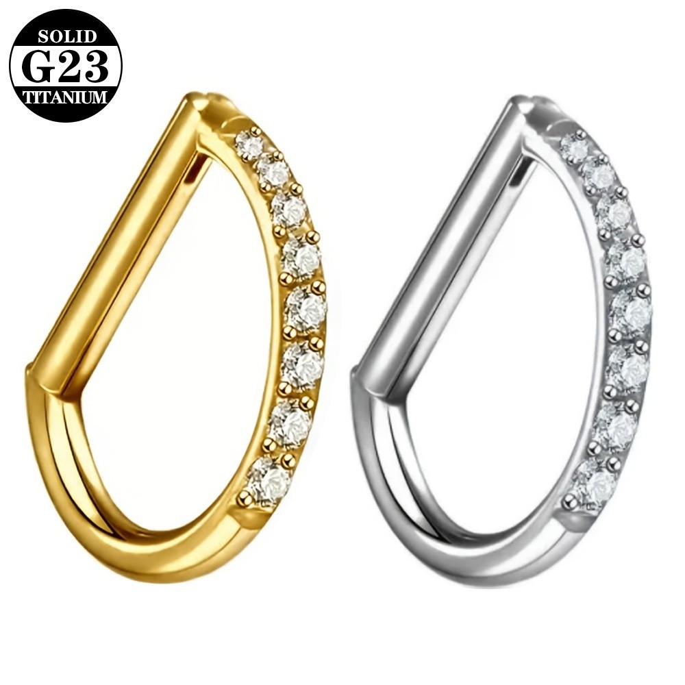 ASTM F136 Titanium Septum Ring - Body Jewelry Materials review and price